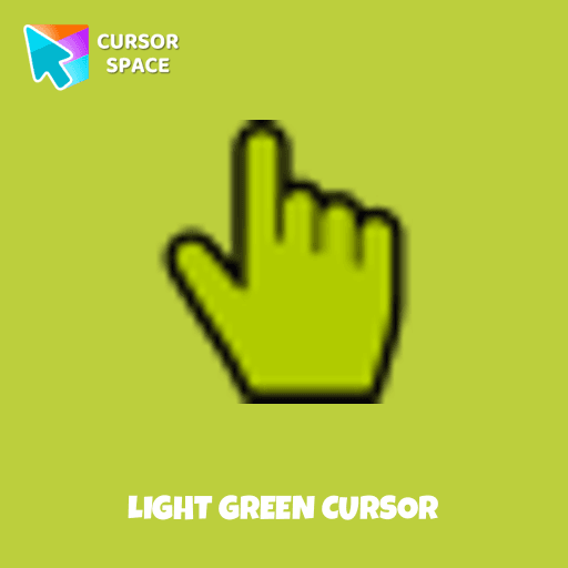 Light Green Cursor pointer cursor
